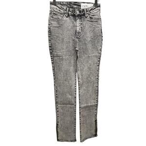 NWOT LNDN London Denim Jeans Women’s Size 28 Gray Acid Wash Skinny High Rise